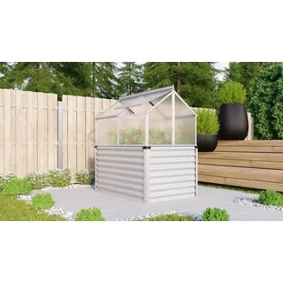 Vitavia Hochfrühbeet Paris 83,1 x 121,7 x 136,9 cm Silber