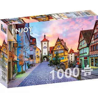 ENJOY Puzzle Altstadt Rothenburg, Deutschland 1000 Teile