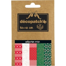 Décopatch, Bastelpapier, DECOPATCH Motivpapier Déco Pocket (20 g/m2, 2112 x)