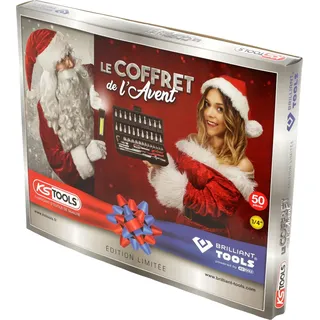 KS Tools Adventskalender: 50-teiliges Werkzeug-Set für Heimwerker und Profis