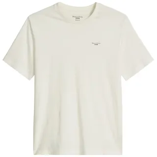 Marc O'Polo Denim Herren T-Shirt aus Bio-Baumwolle Regular Fit, Weiß (Egg White), XXL