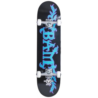 centrano Unisex – Erwachsene Heart Supply Bam Margera Pro Skateboard Komplettboard, Blau, 8"