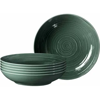 SELTMANN WEIDEN Pastateller Terra ø 26 cm 6er Set grün
