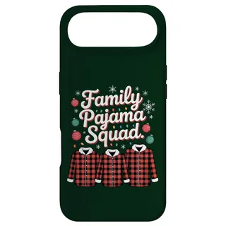 Hülle für iPhone Air Familien-Pyjama Squad Weihnachten passend