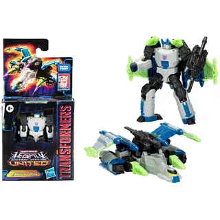 Hasbro Transformers Legacy United Core-Klasse Actionfigur Megatron 9 cm - Schwarz/Blau/Grün/Grau