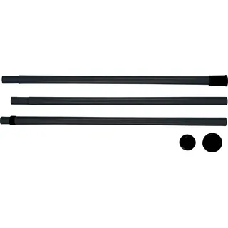 Wenko Klemmstange Herkules 1-läufig Ø 7,5 mm 300 cm Schwarz