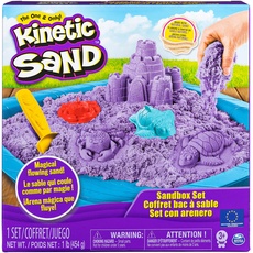 Bild Box Set 454 g magischem kinetischem Sand aus Schweden, 3 Förmchen und 1 Schaufel für Kreatives Indoor-Sandspiel, ab 3 Jahren, unterschiedliche Varianten