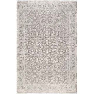 Teppich ESPRIT "Florida", weiß, B:133cm H:7mm L:200cm, Viskose, Teppiche, Teppich, Kurzflorteppich, gewebt, Vintage, retro, edel, orientalisch