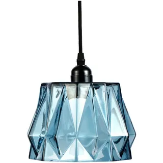 Kayoom Hängeleuchte , Blau , Glas , 19x19x19 cm , Lampen & Leuchten, Innenbeleuchtung, Hängeleuchten, Pendelleuchten