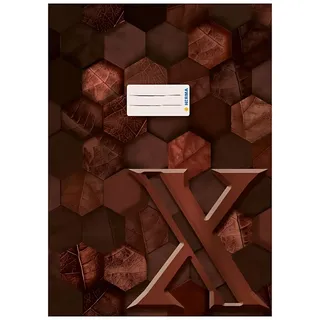 Herma Heftumschlag X, braun