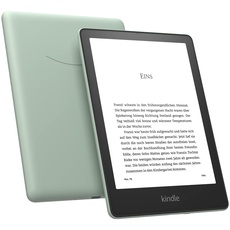 Kindle Paperwhite Signature Edition (32 GB) – Mit 6,8 Zoll (17,3 cm) großem Display, kabelloser Ladefunktion und Frontlicht mit automatischer Anpassung – ohne Werbung - Agavengrün