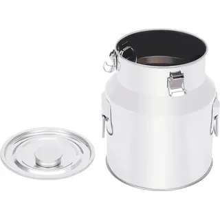 Milchkännchen, 14L Kapazität, luftdichtes Design, Silber