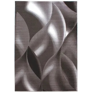 Ayyildiz Kurzflorteppich Plus 8008 Braun 120 cm x 170 cm