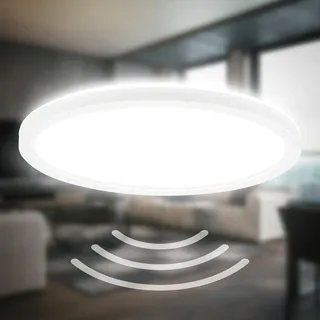 B.K.Licht LED Panel 1-flg. 29 cm rund weiß