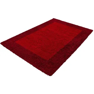 Novel Hochflorteppich Rot - 100x200 cm