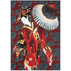Excelsa Kimono Küchentuch, 100% Baumwolle, 70 x 50 cm, mit Öse