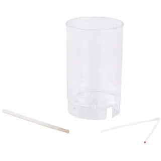 Rayher 3139500 Kerzengießform Rund, 90x60 mm