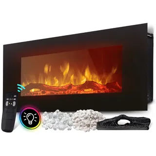 Heidenfeld Elektrokamin HF-WK300 schwarz