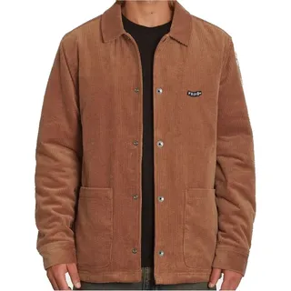 Volcom Herren Cordjacke Benvord Ii Mocha - L