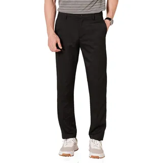 Amazon Essentials Herren-Golfhose, schmal, Stretch, Schwarz, 76 x 71 cm (B x L)
