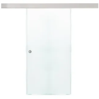 Home Deluxe Glasschiebetür SAPHIR - 205 x 105 cm, Milchglas