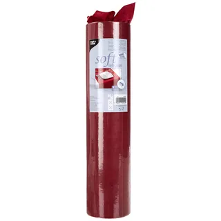 Papstar STARPAK Tischläufer soft selection bordeaux 40,0 cm x 24,0 m 1 Rolle
