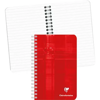 Clairefontaine Notizbuch Spiralheft 11 x 17 cm liniert Gold
