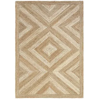 heine home Teppich, rechteckig, 3 mm Höhe, beige