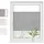 Plissee Klemmfix 100 130 grau
