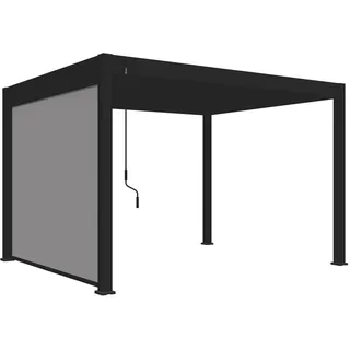 Weide Sonnenrollo für Weide Pergola Anthrazit