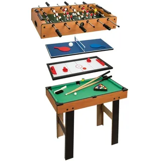 Colorbaby Cb Games Table 4 Multigames-tisch - Green / Blue - 87 x 43 x 73 cm