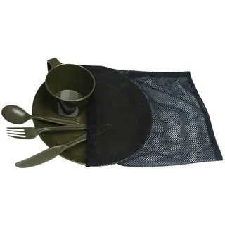 Mil-Tec Camping, Set Kunststoff 5-teilig