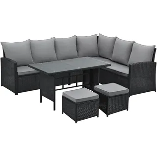 Svita Monroe Loungeset schwarz
