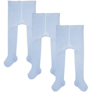 Camano Strumpfhose, (3er Pack), mit weichem Bund und soften Zehennähte, blau