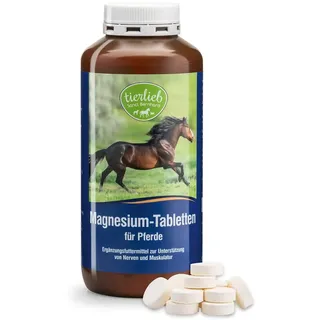 Kräuterhaus Sanct Bernhard tierlieb Magnesium-Tabletten für Pferde | 500 g