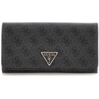 GUESS Noelle Clutch Tasche 21 cm coal logo