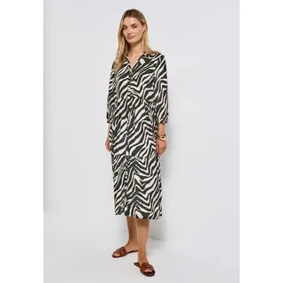 STREET ONE Volantkleid Sommerkleid Grün 34