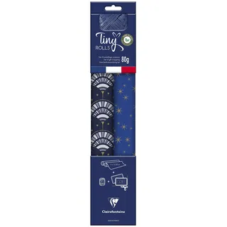 Clairefontaine 223892C - Set Tiny Rolls, mehrfarbig, 5,0 m