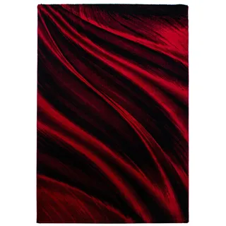 Ayyildiz Miami Kurzflorteppich 200 x 290 cm Rot/Schwarz