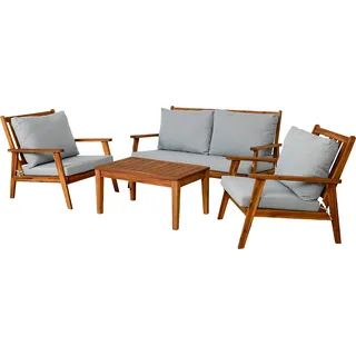 byLIVING Gartenlounge-Set 11-tlg. Beige