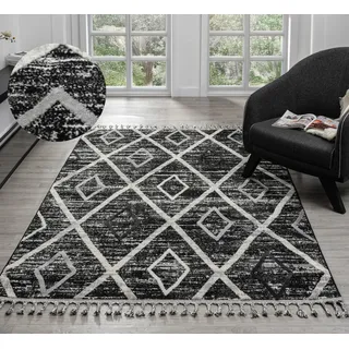 MY HOME Otilie Schwarz 300 x 400 cm