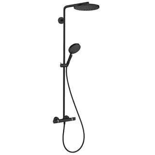 Hansgrohe Raindance S Duschsystem 240 1-jet mit Thermostat Mattschwarz 28825670
