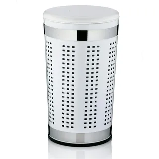 Kela Wäschekorb Sevilla Metall Weiß