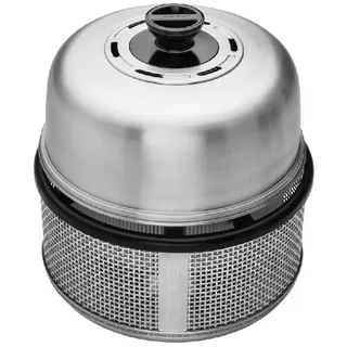 COBB Grill Air Deluxe (Hochwertiger & handlicher Holzkohlegrill) Nr. 300-1 - Silber