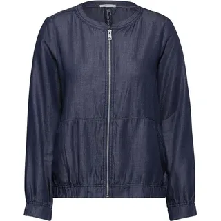 Cecil Blouson, im Denim-Look, blau