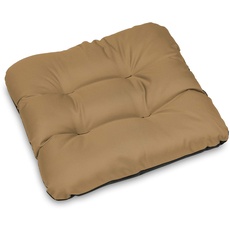 SuperKissen24. Stuhlkissen Sitzkissen für stühle - 6er Set 45x45 cm - Outdoor und Indoor - beige