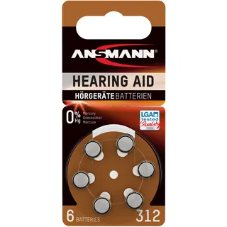 Ansmann PR41/312 Knopfzelle 280 mAh 6 St.