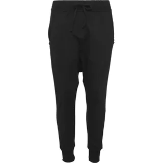 URBAN CLASSICS FLEECE Sarouel Hosen Schwarz S