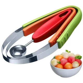 Westmark Frucht-Schneider Set 3-teilig Edelstahl