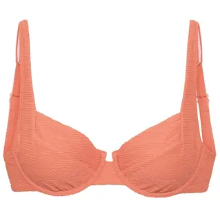 SUNSEEKER Bügel-Bikini-Top »Loretta« mit Strukturmuster, orange